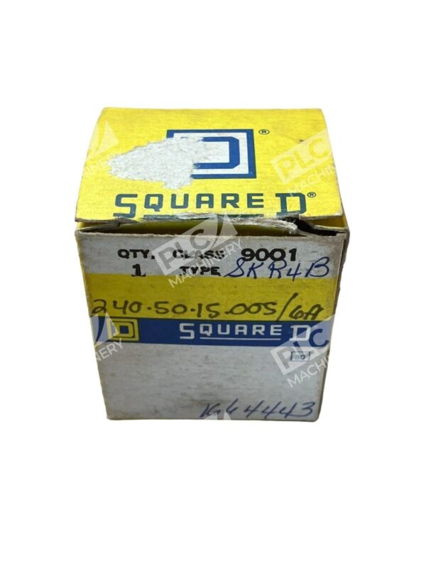 Square D 9001-8KR4B Black Push Button