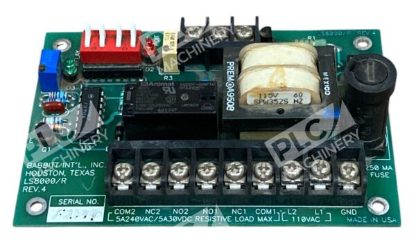 Babbitt International Inc Circuit Board LS8000/R Rev 4