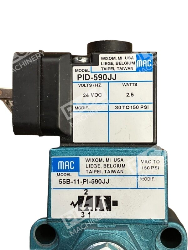 Parker Watts PPSI-1C3-RHM w/ MAC PID-590JJ, MAC 55B-11PI-590JJ - Image 9