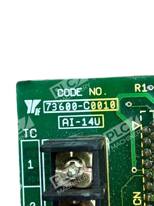 Yaskawa 73600-C0010 AI-14U Communication Card YPCT31082-1-1 C19 S-9075A - Image 2