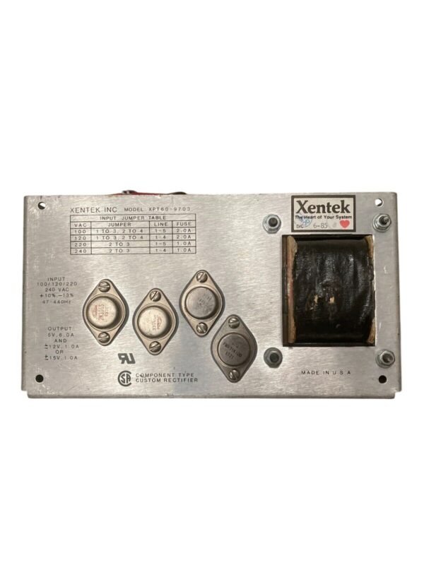 Xentek Inc 6-85DC Custom Rectifier XPT60-9703