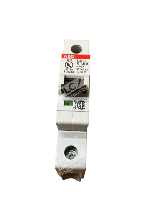 ABB S201UK1.6A 1 Pole Circuit Breaker 1.6A