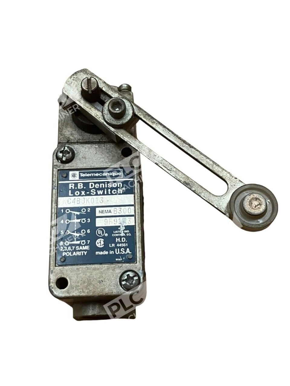 Telemecanique Nema B300 R.B. Denison Lox-Switch C4BJK013