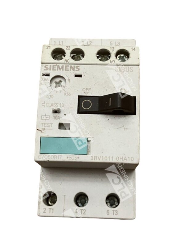 Siemens 0.55A-0.8A Circuit Breaker 3RV1011-0HA10