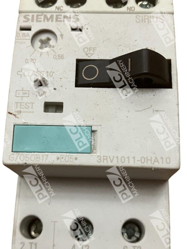 Siemens 0.55A-0.8A Circuit Breaker 3RV1011-0HA10 - Image 2