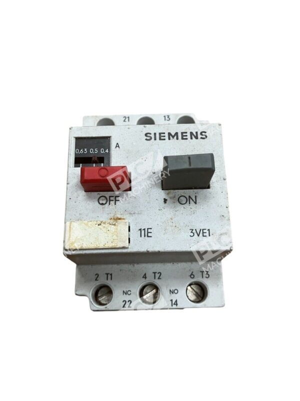 Siemens 0.4A-0.63A Starter 3VE1010-2E