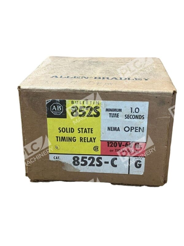 Allen Bradley 852S-C /G Solid State Timing Relay