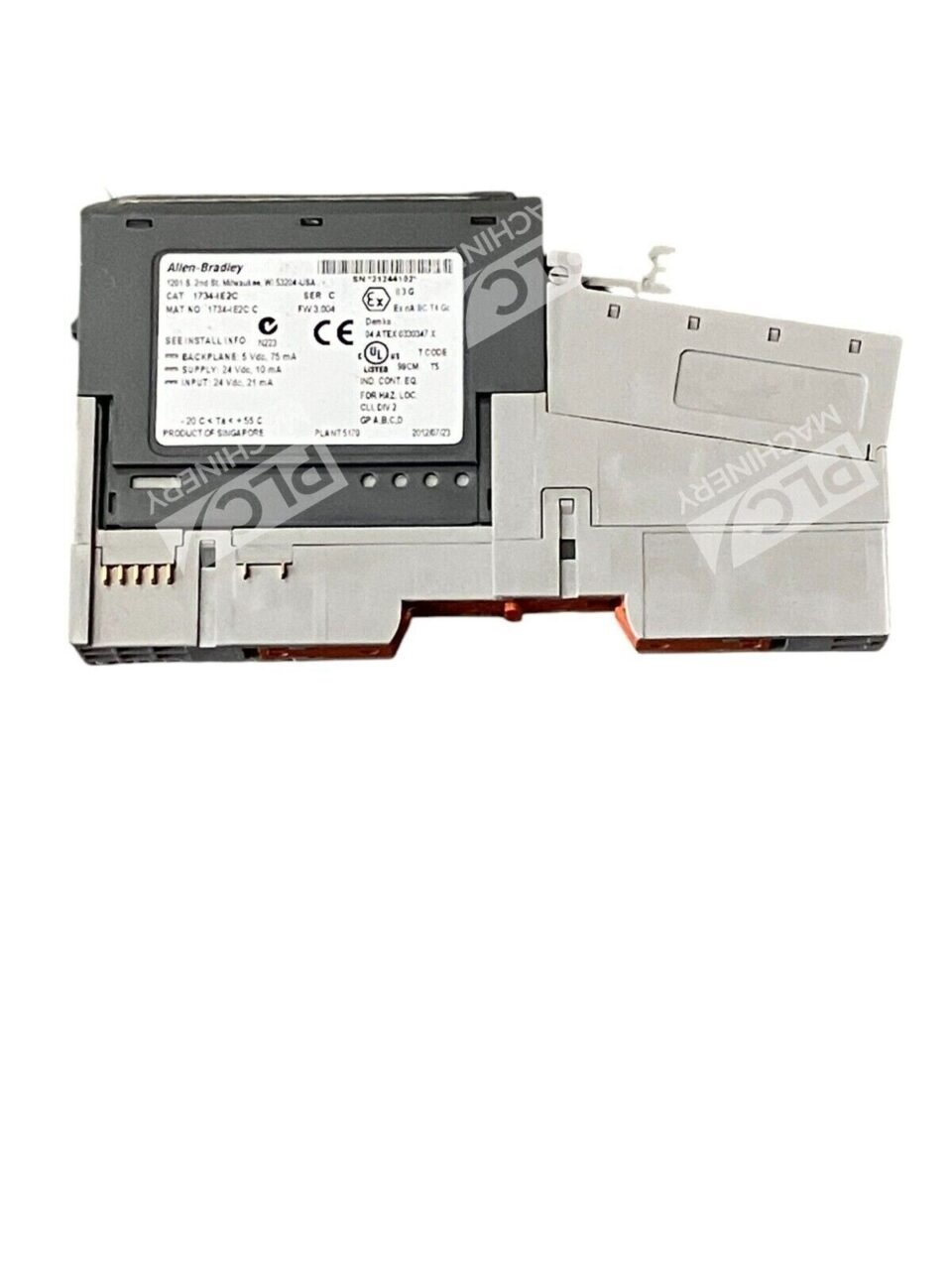 Allen Bradley 1734-RTBS /A 1734-MB /A With Analog Input Module 1734-IA4 /C