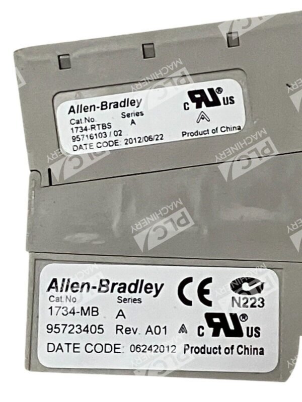 Allen Bradley 1734-RTBS /A 1734-MB /A With Analog Input Module 1734-IA4 /C - Image 3