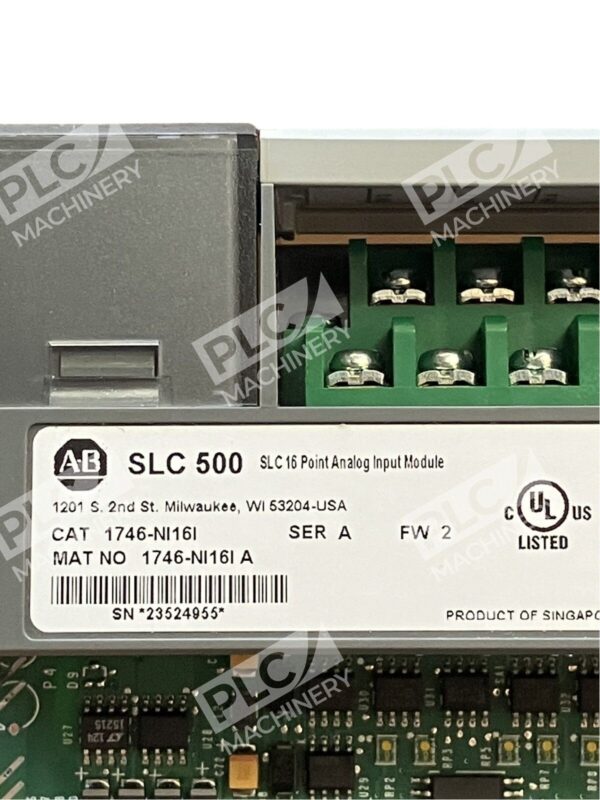 Allen Bradley 1746-NI16I /A SLC 500 SLC 16 Point Analog Input Module - Image 2