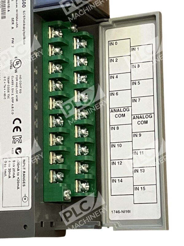 Allen Bradley 1746-NI16I /A SLC 500 SLC 16 Point Analog Input Module - Image 4