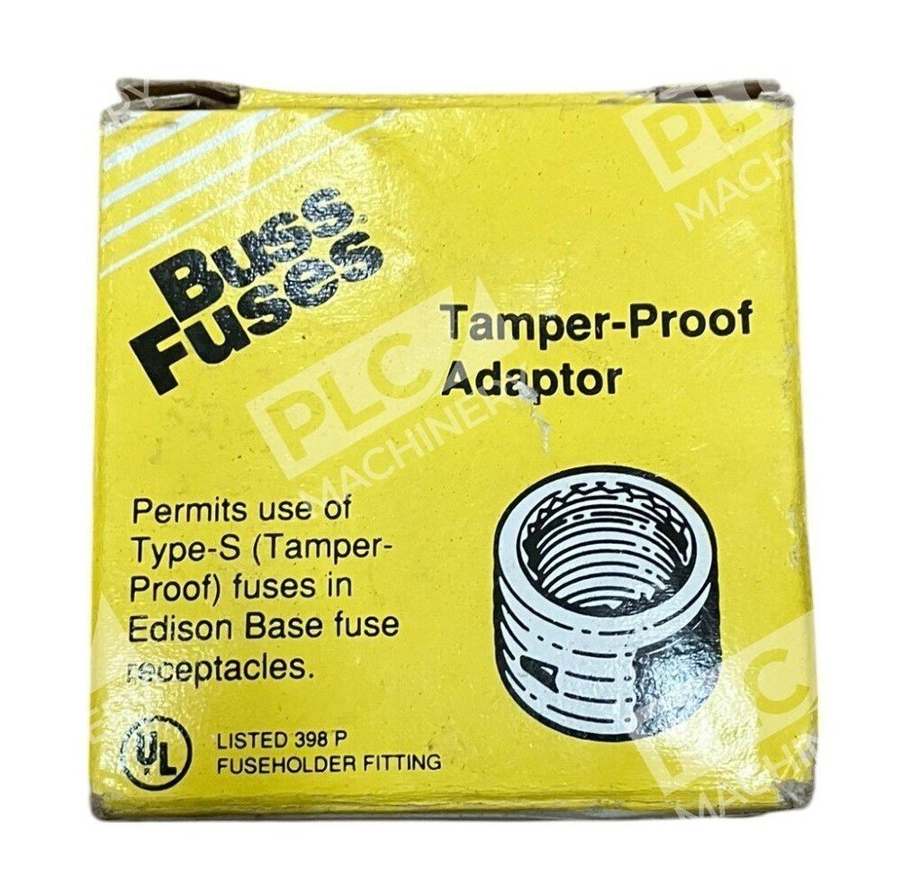 Cooper 7A Fuse Adapter For 8A Tamper-Proof Fuse Also Fits SA-8 (Box of 4)