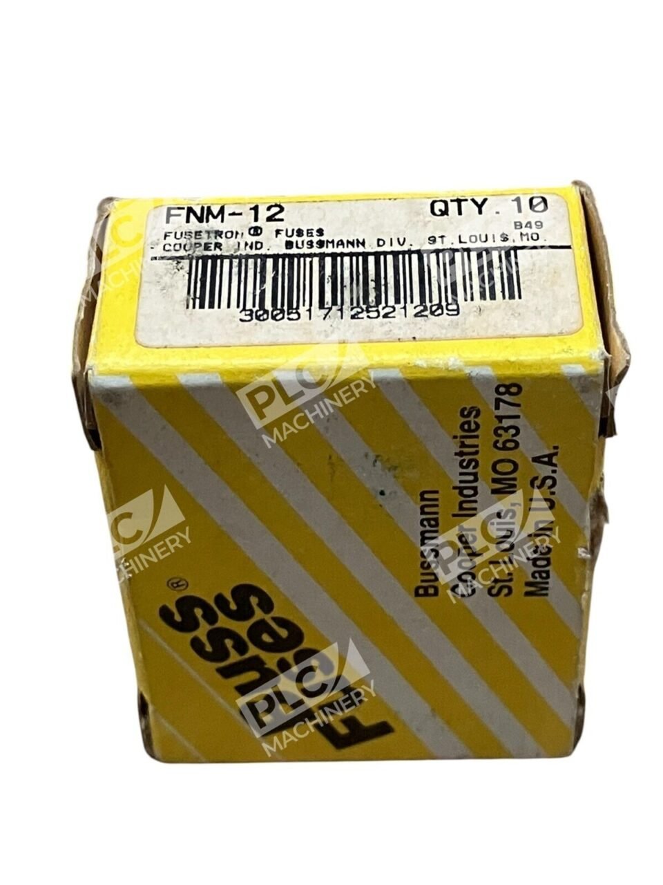 Cooper Bussmann 12A Fusetron Fuses FNM-12 (Box of 10) - Image 2