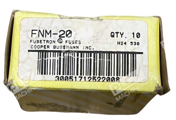 Cooper Bussmann 20A Fusetron Fuses FNM-20 (Box of 10)