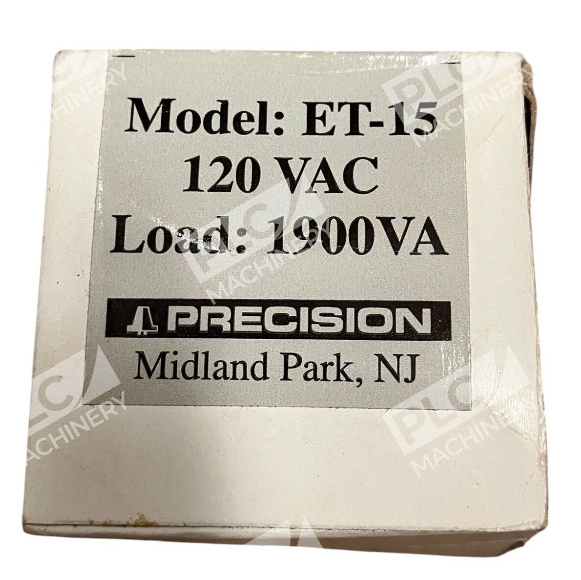 Precision 120VAC 1900VA Photoelectric Switch Model ET-15