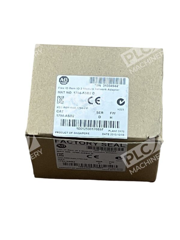 Allen Bradley 1794-ASB2 /D Flex IO Rem IO 2 Module Network Adapter