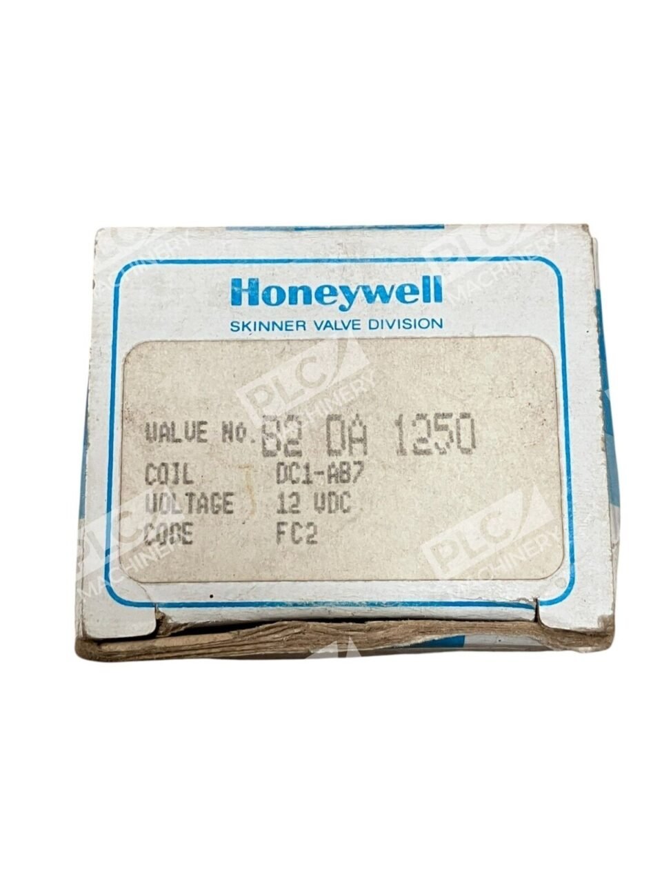 Honeywell Skinner DC1-AB7 12VDC FC2 Solenoid Valve B2DA1250