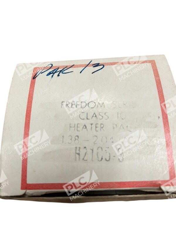 Eaton Cutler Hammer 10 Freedom Series 138-204A Heater 3-Pack H2105-3 (lot of 2) - Image 4