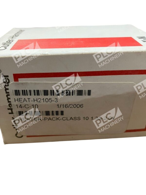 Eaton Cutler Hammer 10 Freedom Series 138-204A Heater 3-Pack H2105-3 (lot of 2) - Image 5