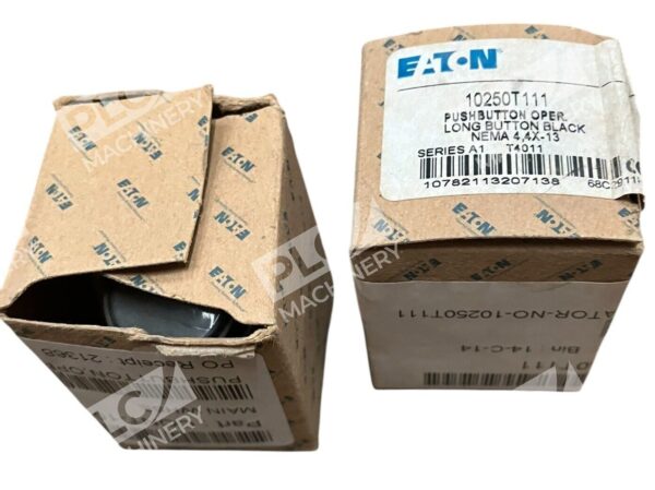 Eaton Long Black Button Pushbutton Operator 10250T111 /A1 (lot of 2)
