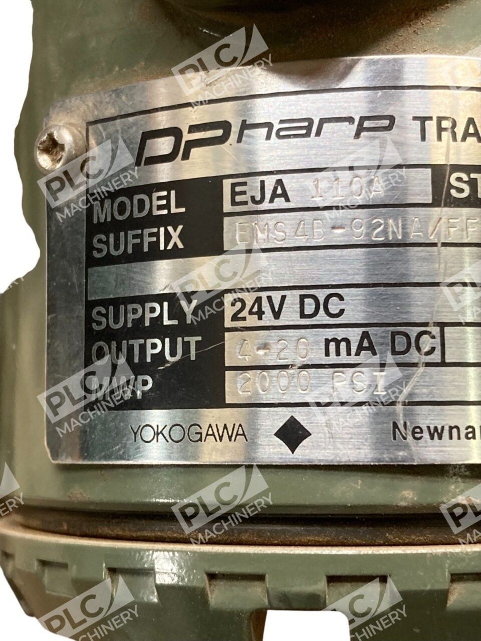 Yokogawa 4-20mA DC 2000PSI 24VDC DPharp Transmitter EJA110A EMS4B-92NA/FF1/D1 S1 - Image 7