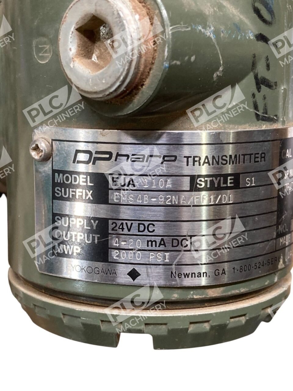 Yokogawa 4-20mA DC 2000PSI 24VDC DPharp Transmitter EJA110A EMS4B-92NA/FF1/D1 S1 - Image 11