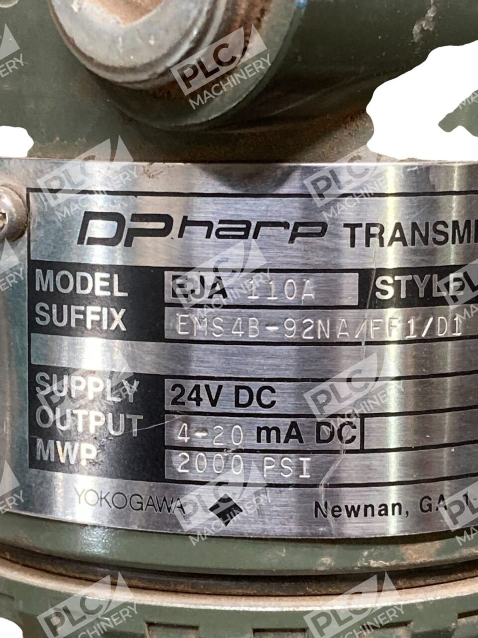 Yokogawa 4-20mA DC 2000PSI 24VDC DPharp Transmitter EJA110A EMS4B-92NA/FF1/D1 S1 - Image 12