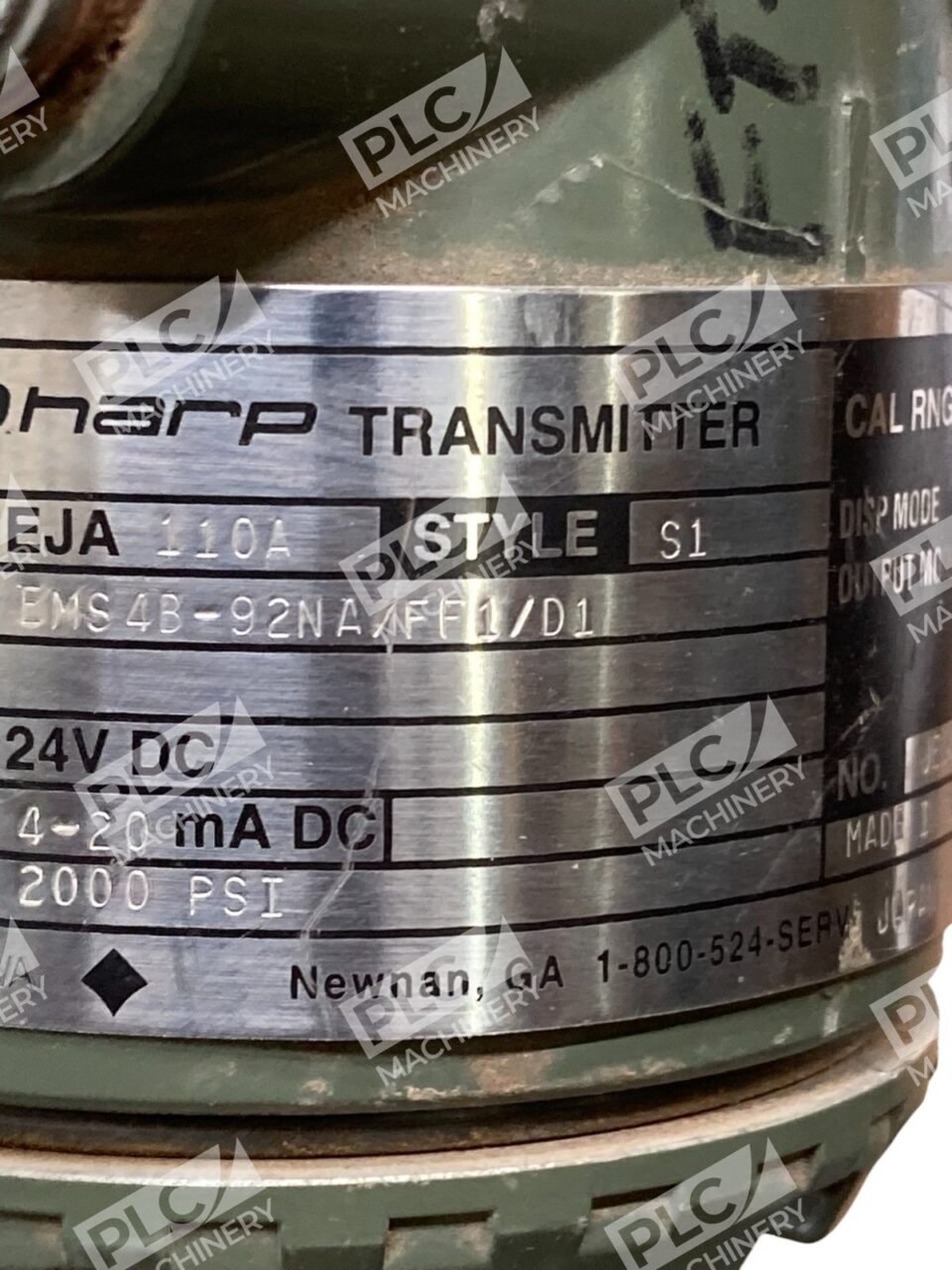 Yokogawa 4-20mA DC 2000PSI 24VDC DPharp Transmitter EJA110A EMS4B-92NA/FF1/D1 S1 - Image 13