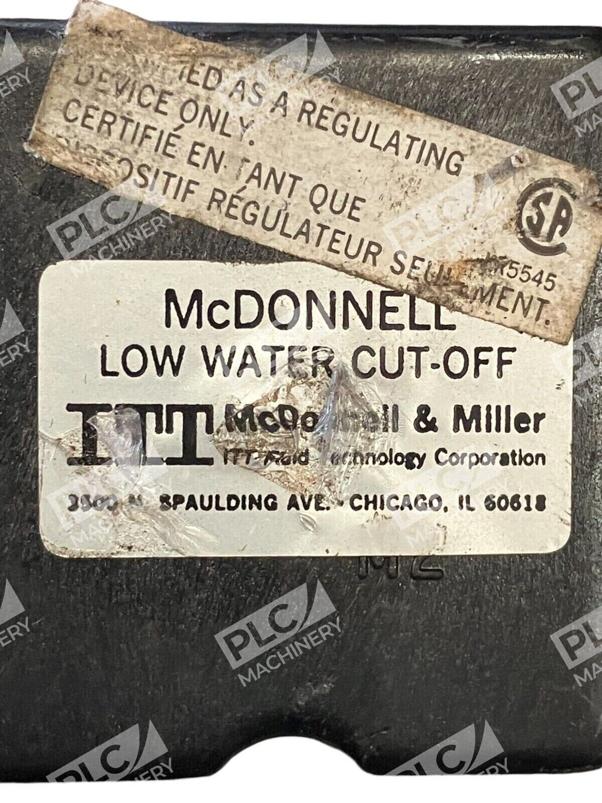 ITT McDonnell & Miller 61-HD Low Water Cut-Off 205210 - Image 2