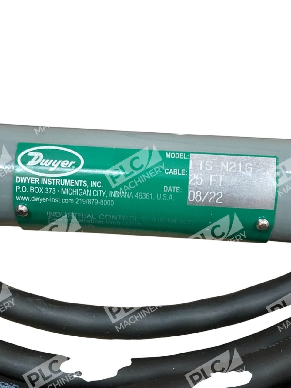 Dwyer Instruments 124538-25 25Ft Cable Tilt Switch Probe LTS-N21G-025 - Image 6