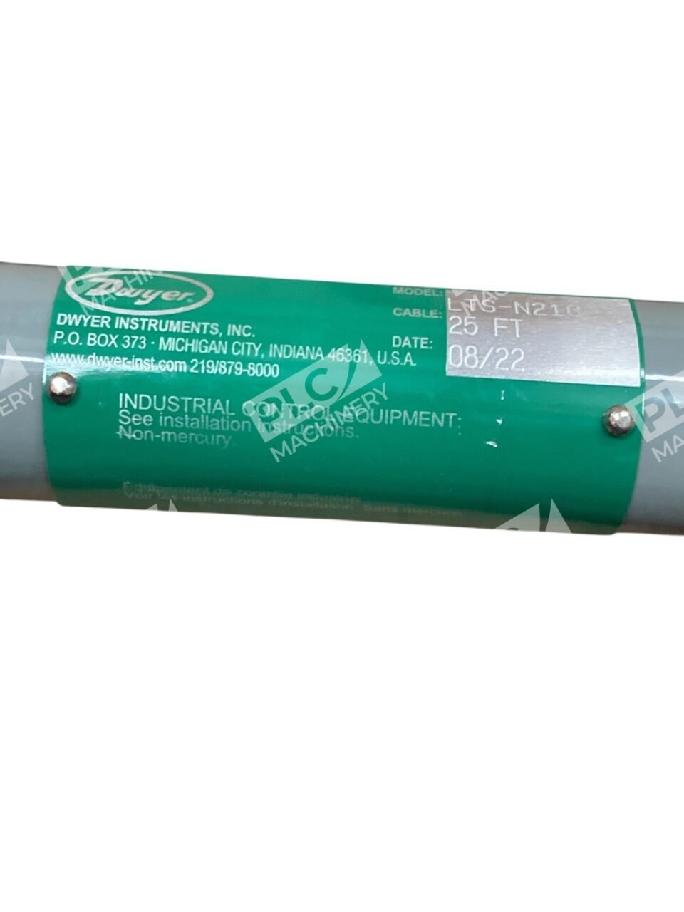 Dwyer Instruments 124538-25 25Ft Cable Tilt Switch Probe LTS-N21G-025 - Image 7