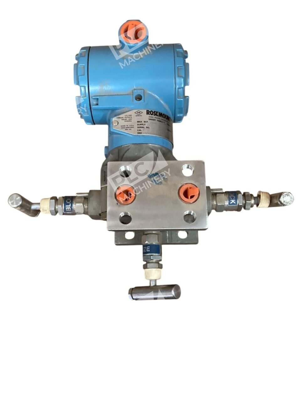 Rosemount MT3VIS-2 Instrument Manifold Smart Family Hart 3051 CD2A02A1AS5E5