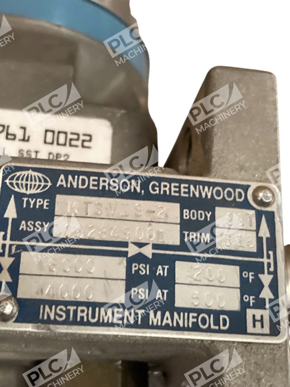 Rosemount MT3VIS-2 Instrument Manifold Smart Family Hart 3051 CD2A02A1AS5E5 - Image 6