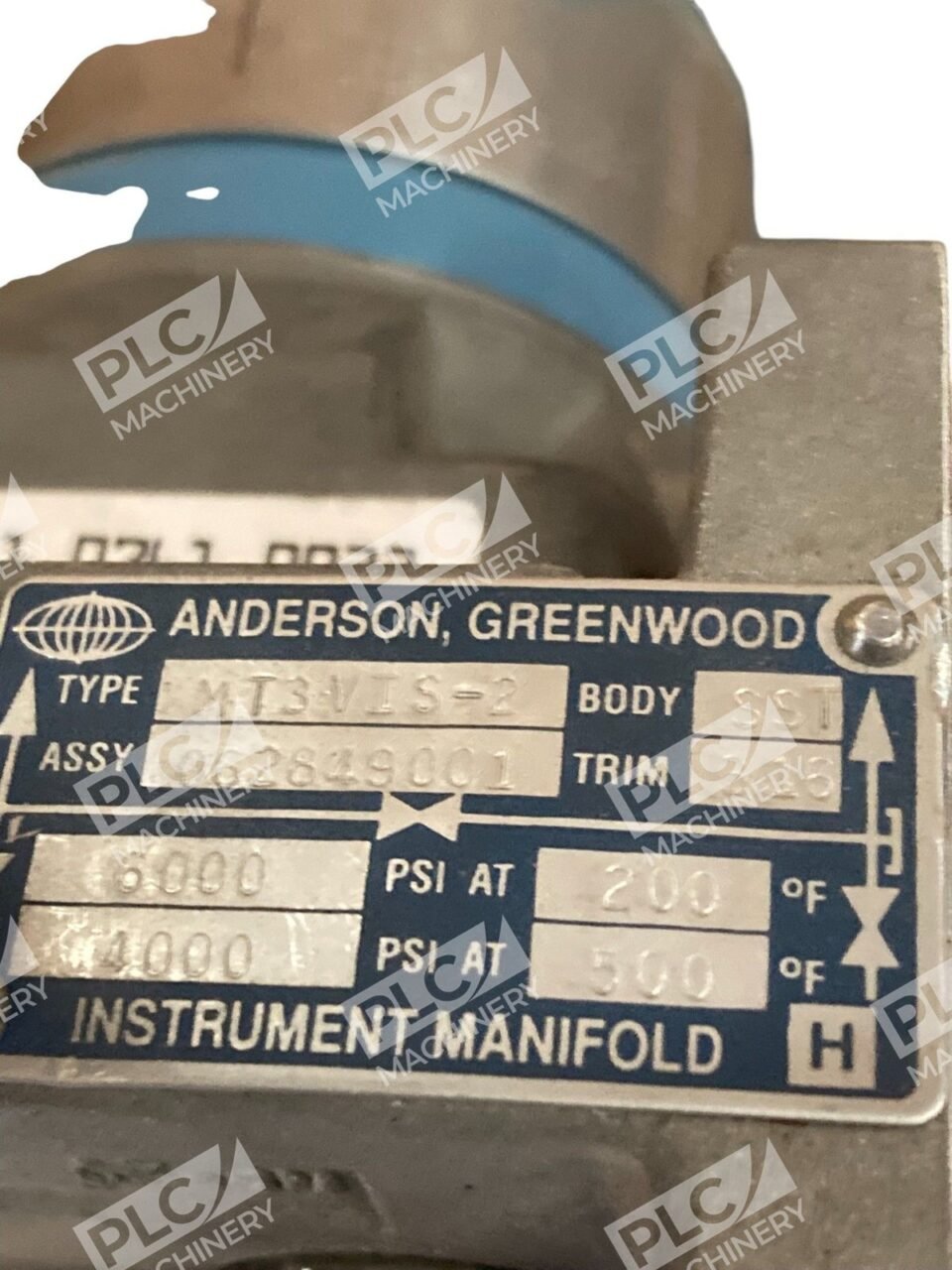 Rosemount MT3VIS-2 Instrument Manifold Smart Family Hart 3051 CD2A02A1AS5E5 - Image 7