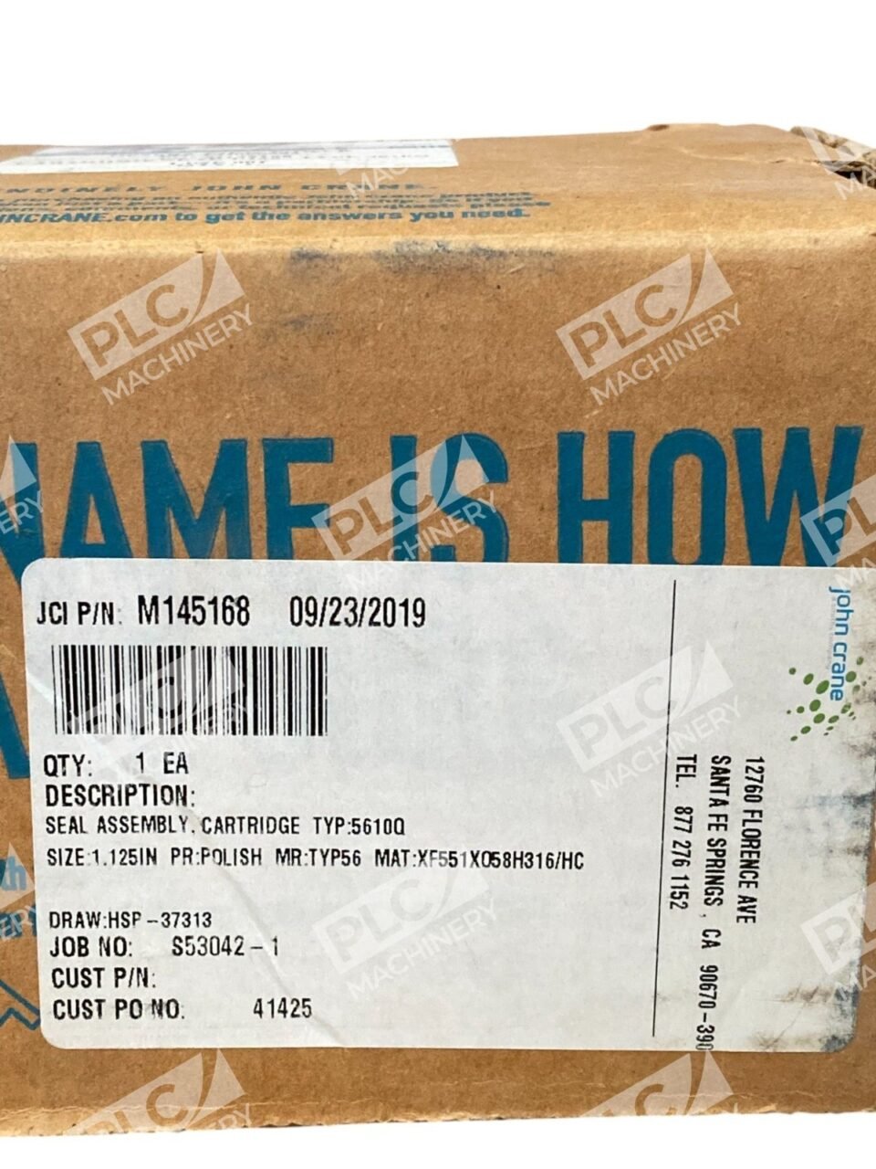 SDSI John Crane Cartridge Seal 1.125" Type 5610Q Cartridge Seal M145168 - Image 3