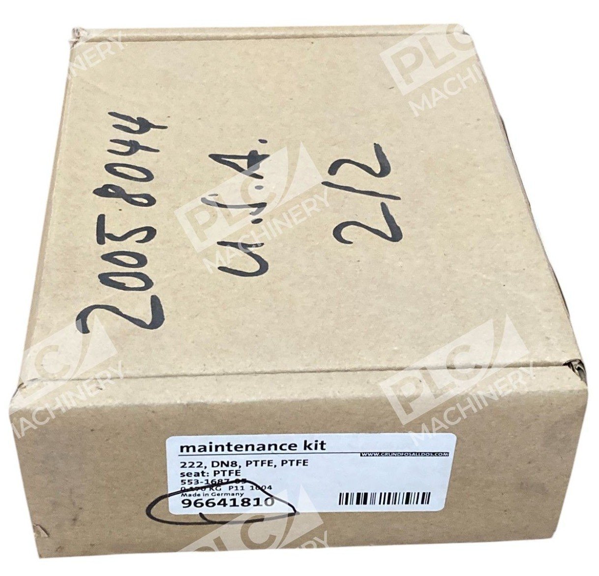 Grundfos Alldos 222 DN8 PTFE 553-1687-05 Maintenance Kit 96641810