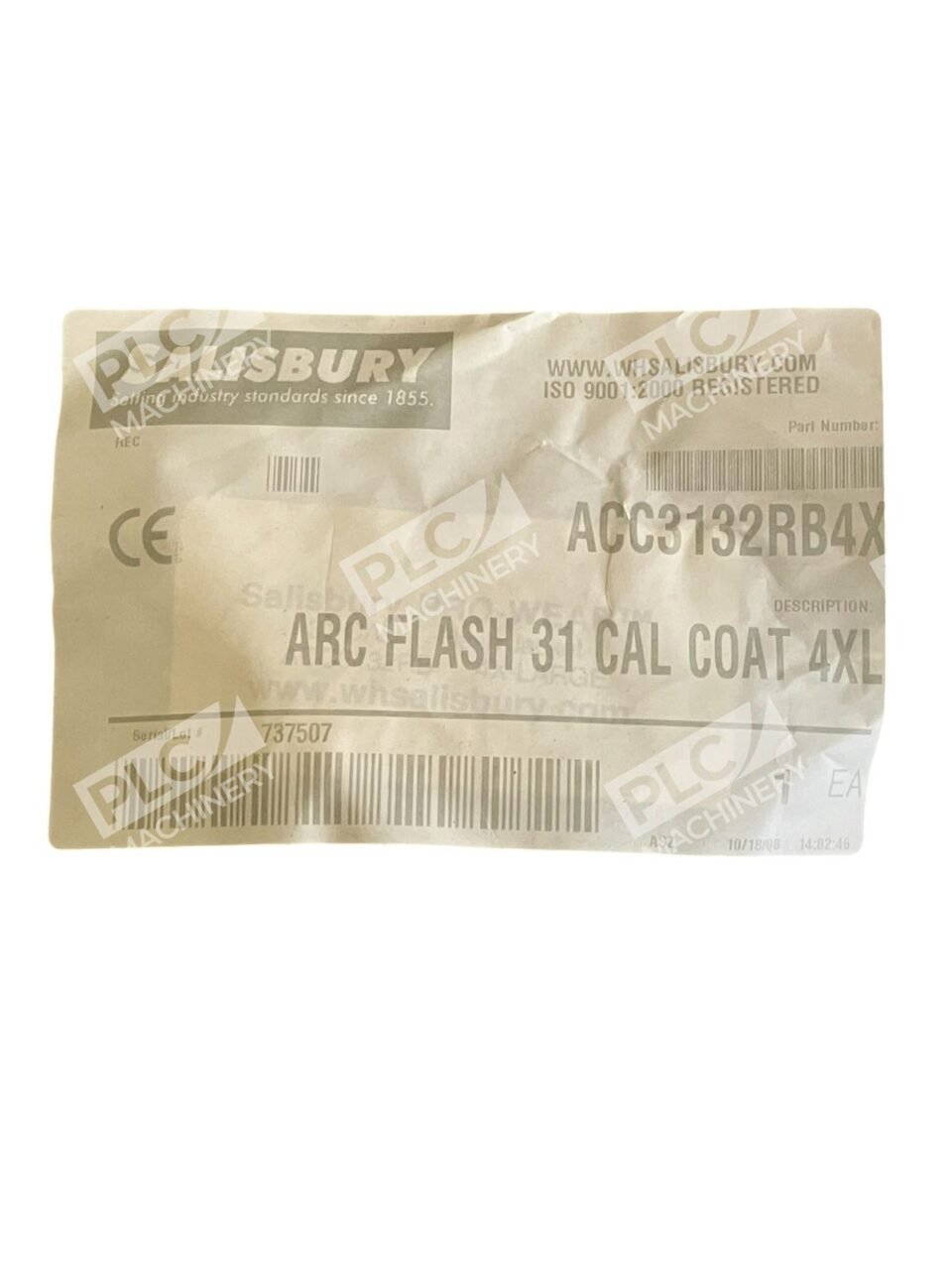 Salisbury ARC Flash 31 CAL Coat 4XL ACC3132RB4X - Image 3