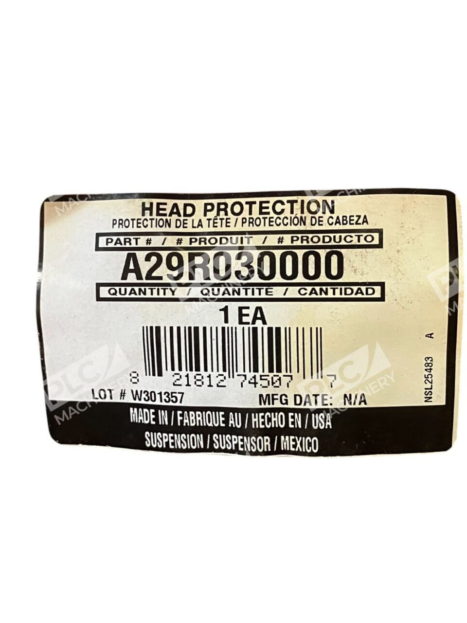 North Safety A69 A69R A79 A79R Head Protection A29R030000 - Image 2