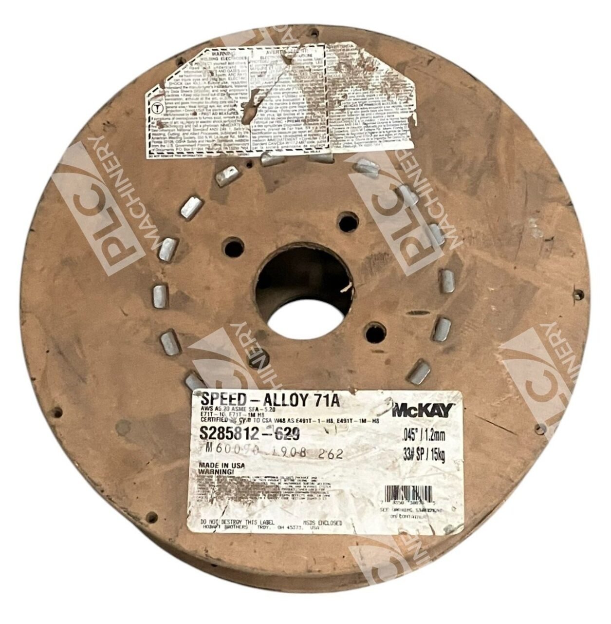 McKay 0.045"/1.2mm 33#SP/15kg Speed-Alloy 71A S285812-629