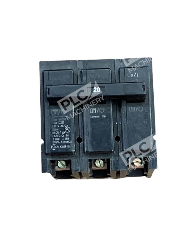Cutler Hammer Type BR320 Type C320 240 V AC/CA Cu/Al HACR Type