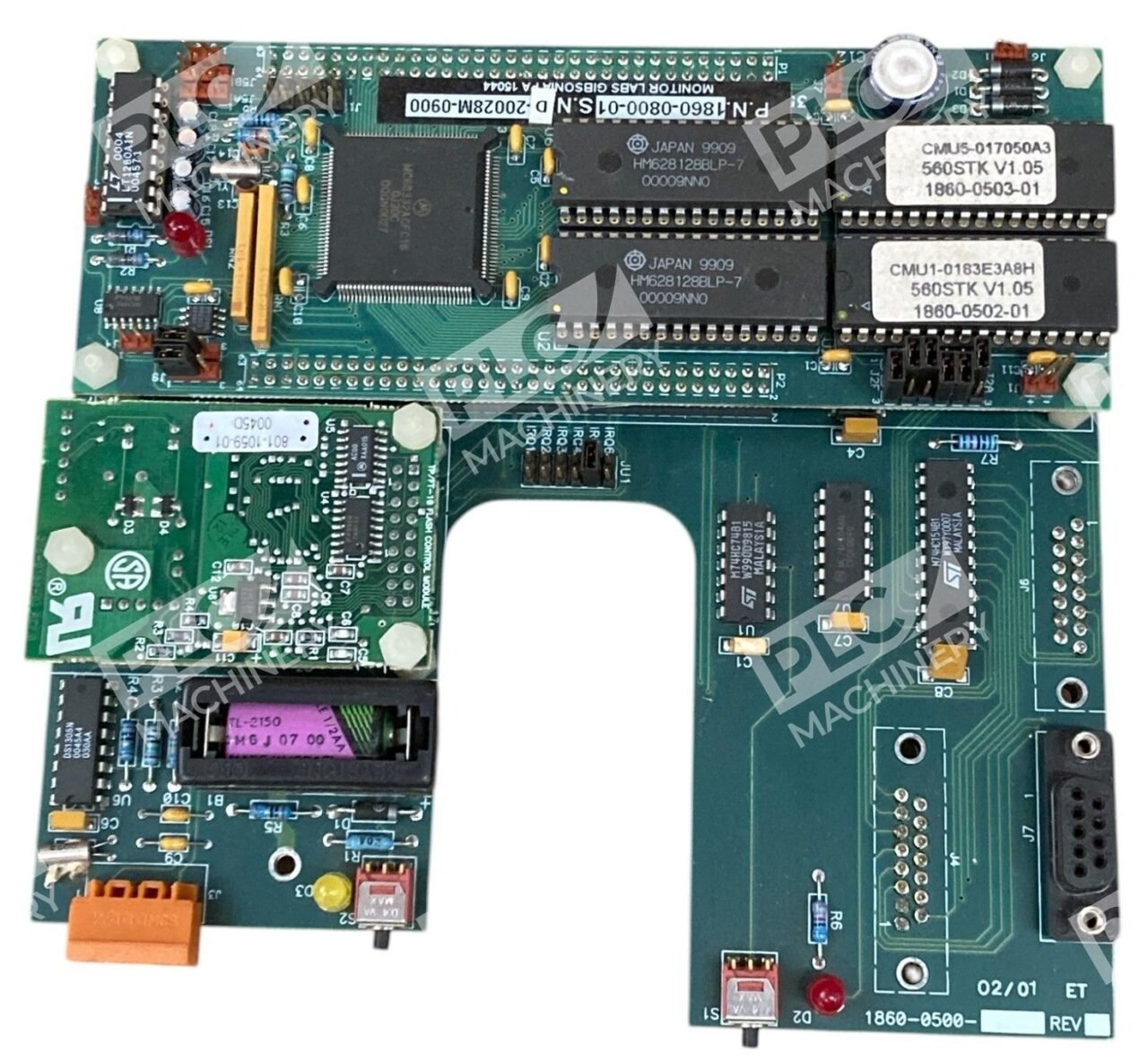 Monitor Labs Teledyne 1860050001D1 Mother Board 1860-0800-01