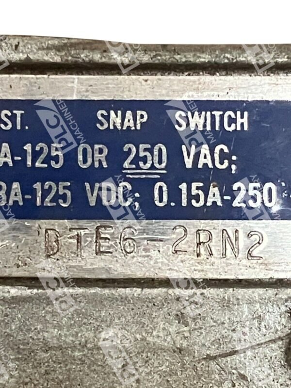 Micro Switch N-710 L59 Snap Switch 8012 DTE6-2RN2 - Image 3