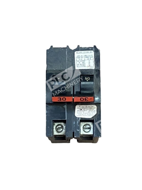 Und. Lab Inc. LL-5014 Circuit Breaker 2 Pole Unit STAB-LOK Type NA