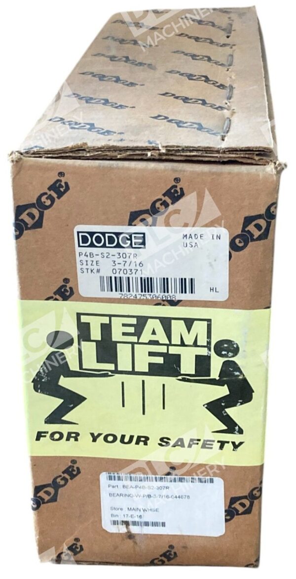 Dodge 3-7/16 070371 Bearing P4B-S2-307R