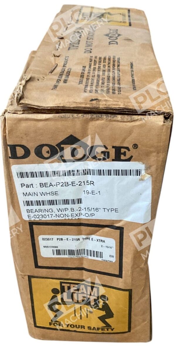 Dodge 023017 Type E-XTRA 2-15/16 Bearing P2B-E-215R