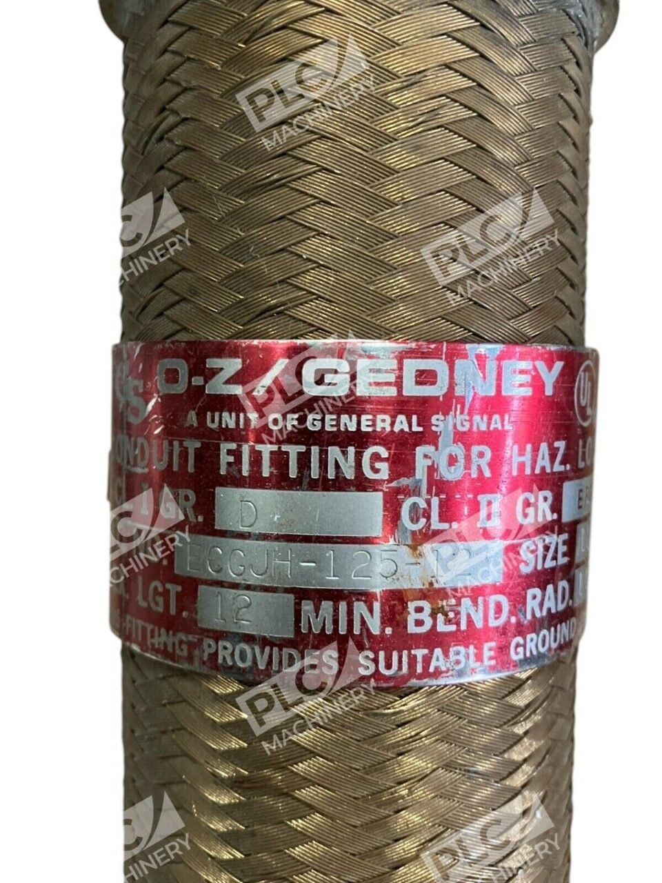 General Signal Emerson O-Z Gedney 1-1/4x12" Flex Coupling ECGJH-125-12 - Image 2