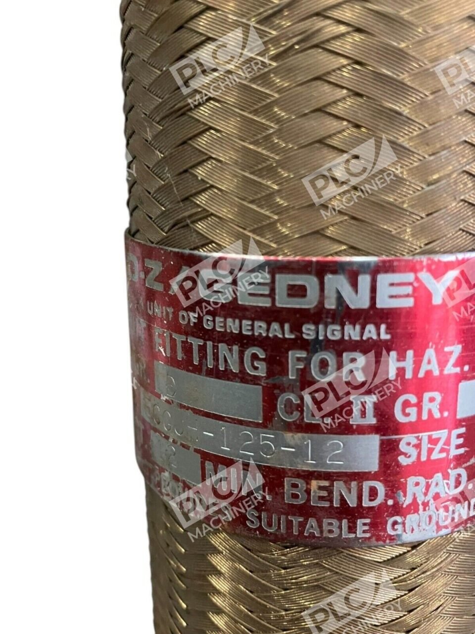 General Signal Emerson O-Z Gedney 1-1/4x12" Flex Coupling ECGJH-125-12 - Image 3