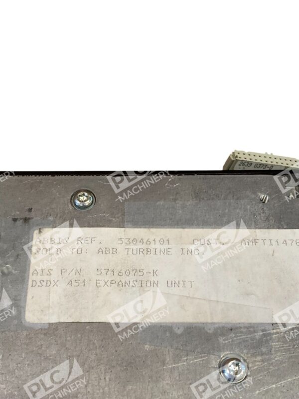 ABB Master DSDX 451 Expansion I/O Unit 5716075-K - Image 6