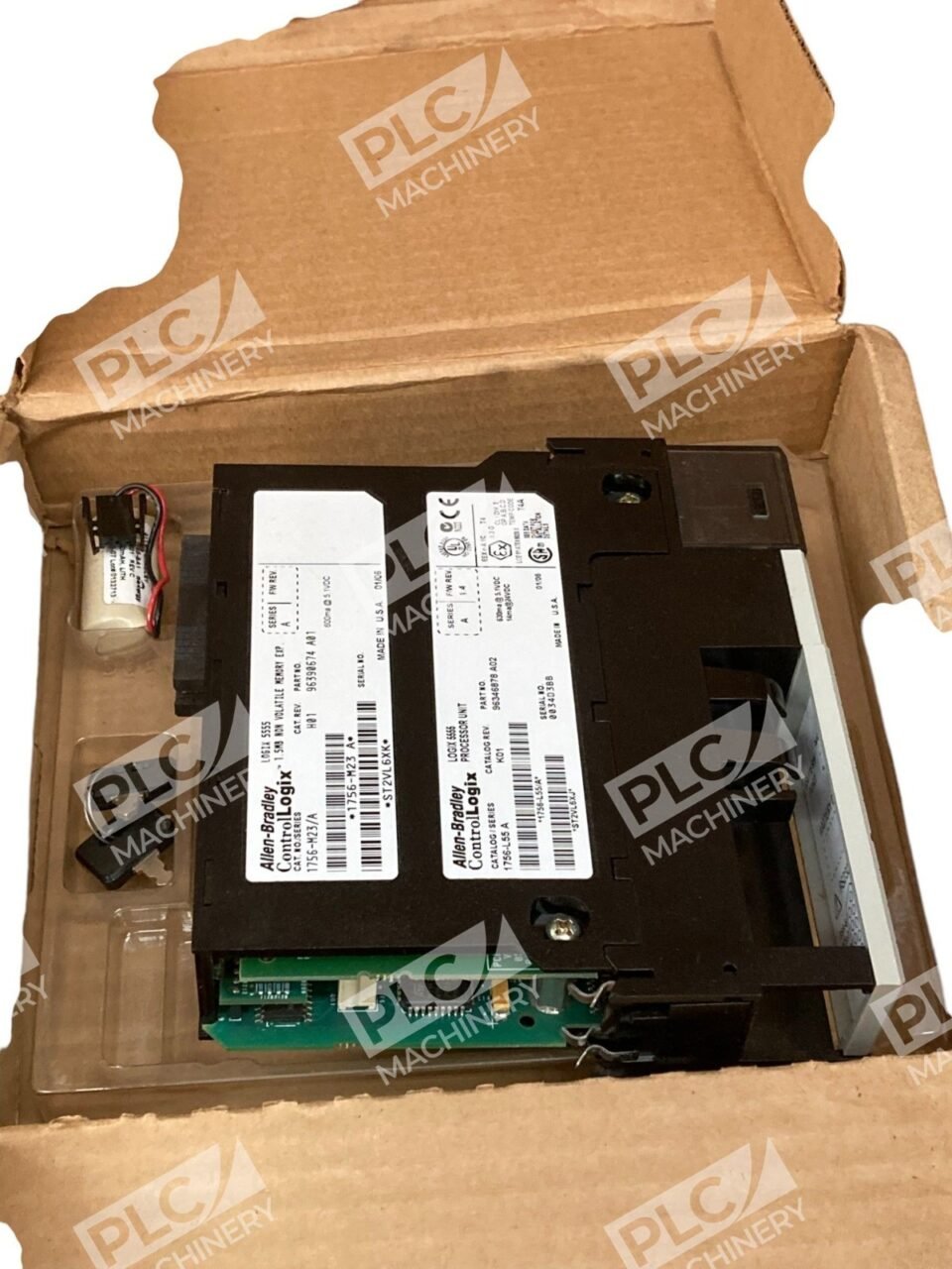 Allen Bradley AB 1756-M23 /A Logix 5555 Processor Unit 1756-L55 /A - Image 5