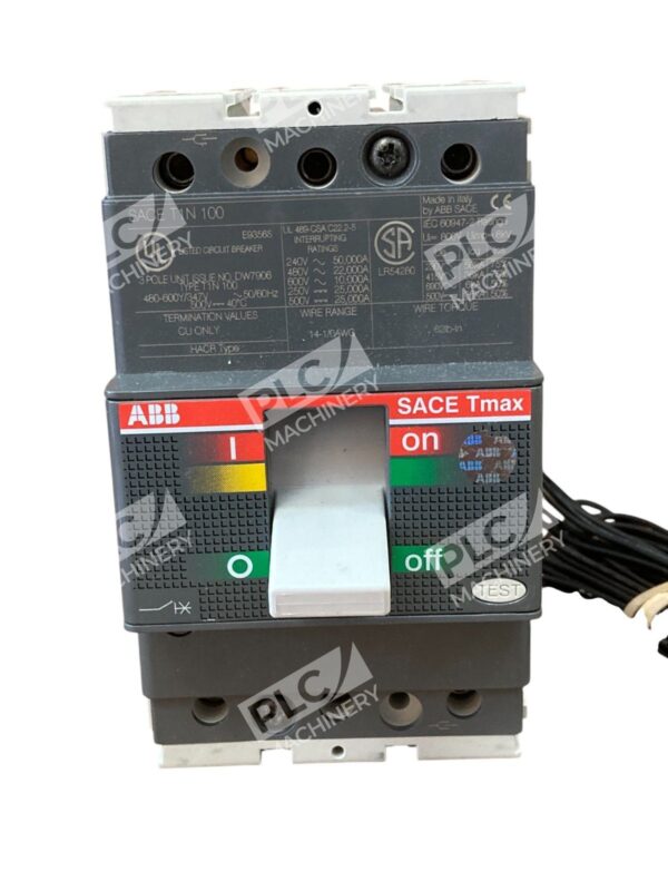 ABB 3 Pole 1SDA061803R1 DW7906 Circuit Breaker SACE TMAX T1 N 100 - Image 5